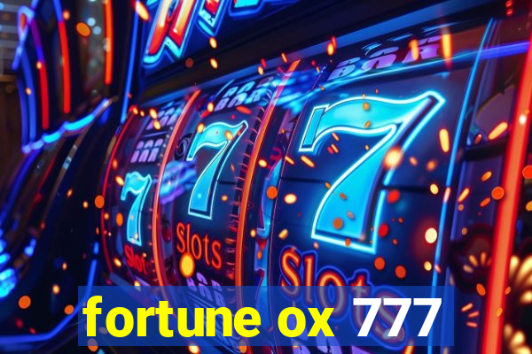 fortune ox 777